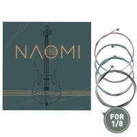 1 Set Aksesori biola 4/4 3/4 1/2 1/4 1/8 Naomi Violin String G D a & E Strings Penggantian Fiddle St