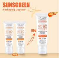 Disaar SPF90 PA+++ Sunscreen Krim UV Protection Sunblock untuk Badan dan Wajah Pelindung Matahari Ku