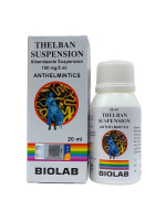 BIOLAB THELBAN SUSPENSION (ALBENDAZOLE 100MG/5ML) 20ML/BOTTLE (D-WORM)