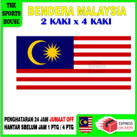 BENDERA MALAYSIA 2 X 4 / MALAYSIA FLAG 2 KAKI x 4 KAKI / BENDERA NEGARA MALAYSIA POLYSTER