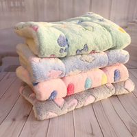 寵物法蘭絨毛毯貓貓咪專用毯子冬季保暖狗狗睡覺用小被子貓毯蓋毯