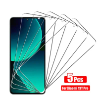 5PCS Screen Protector for Xiaomi 13T 12T 11T 10T 9T Pro Protective Tempered Glass for Xiaomi 12 11 8 Lite 4G 5G NE Glass