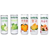【韓國一和】Frais Jus果汁 240mlx30瓶(青蘋果/葡萄/柳橙/水蜜桃/芒果 五種口味)