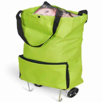 shopping trolley bag on wheels Buy Food Trolley Bag on Wheels Bag Buy Vegetables Shopping Organizer Portable Bag