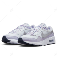 NIKE 耐吉 慢跑鞋 運動鞋 氣墊 緩震 女鞋 大童 白紫 CZ5358-113 AIR MAX SC GS (3K1991)