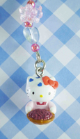 【震撼精品百貨】Hello Kitty 凱蒂貓~限定版手機吊飾-北海道(紅豆)