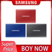 Samsung T7 SSD 1TB 2TB High Speed External Disk Hard Drive Solid State Disk USB 3.2 Gen2 Portable SSD For Laptop Desktop PC