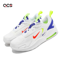Nike 童鞋 Air Max Bolt PSE 白 藍 螢光黃 氣墊 中童 小朋友 運動鞋 CW1627-103
