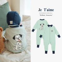 2023 Spring and Autumn PS Children's Long Sleeve Creeper Boys and Girls' Cardigan Bodysuit