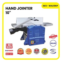 Mesin Machine Serut Duduk Hand Jointer Planner Ketam Penyiku Siku Kayu Multifungsi WoodWorking AKS -