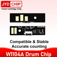 W1104A Drum Chip Reset for HP Neverstop Laser 1000a MFP 1200a Wireless 1000w MFP1200w 104a Drum Cartridge Chip Printer