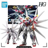 Bandai Genuine Assembled Action Figure Kit HGBF 1/144 BUILD STRIKE GALAXY COSMOS Model Toy Anime Collectible Gift 130mm