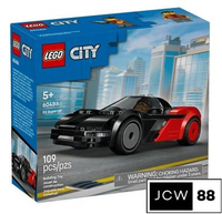 Lego City 60486 EV Supercar mainan anak mobil listrik Multi