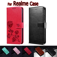 Flip Case For Realme GT Q2 7 5G Cover Wallet Leather Book Funda For Realme C3 5s 5i 6i 7i 6s 7 5 6 8 Pro Case Protective Shell