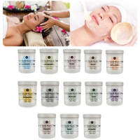Natural Soft Jelly Mask Powder Whitening Moisturizing Rose Collagen Anti Aging Anti Rubber Mask for Facials DIY SPA Beauty Mask