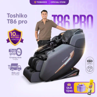 Ghế massage Toshiko T86 [Con lăn di chuyển 4D], đa năng, điều khiển giọng nói, bảo hành 6 năm