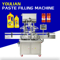 GT2T Multifunctional Filling Machine High Speed Cooking Oil Ketchup Chili Sauce Body Wash Shampoo Packaging Production Line