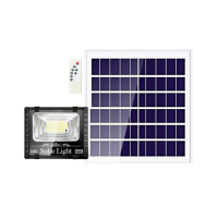 【DE生活】LED大功率分體探照燈 智能光控太陽能感應燈 遙控定時 太陽能分體式壁燈 太陽能路燈 照明燈