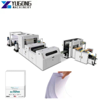 YG A4 Size Copy Paper Manufacturers Student Notebook Making Machine A4 Paper Production Machine Culture Paper Making Machine