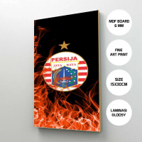 Hiasan dinding Dekorasi Dinding Pajangan persija Jakarta poster gue Persija Gift Foto