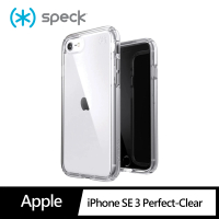 Speck iPhone SE3/8/7 4.7吋 Presidio Perfect-Clear 抗菌透明防摔殼(iPhone SE2/3 保護殼)