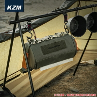 【露營趣】KAZMI K23T3Z04 工業風餐巾紙收納袋 懸掛式紙巾袋 抽取式 收納包 收納盒 露營 野營