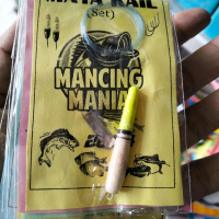 10kemasan Mata kail pancing set