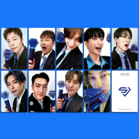 Bộ 9 thẻ lomo SUPER JUNIOR Jingle Light Stick photocard Lee Teuk HeeChul Yesung ShinDong EunHyuk Cho