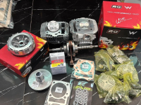 (ใหญ่)ชุดฝางานRG + เสื้อพร้อมลูก70-74 วาล์ว27/24 ชัก5-ชัก7 4V พร้อมข้อเหวี่ยงชัก5-7 ก้านGTO และชุดคร