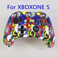 30PC For Xbox One S Controller Silicone Cover Skin Grip Protective Case For Xbox One S Joystick Gamepad Shell Game Handle Covers