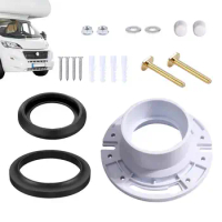 RV Toilet Seal Kit Leak Proof Bath Flange Rust Resistant Flush Shower Toilet Seal Kit Replace Parts For RV And Trailer Toilets