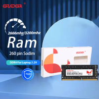 GUDGA Ram Ddr4 Notebook Ram Memory 4GB 8GB 16GB 32GB 3200MHZ 2666MHZ Sodim 1.2V For Laptop Computer Accessories