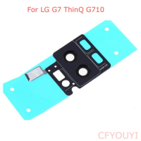 New Back Camera Lens Cover with Bracket and Glass Replacement Part For LG G7 ThinQ G710