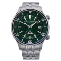 ORIENT 日本 東方錶 70週年復刻版機械錶(RA-AA0D03E)綠/43.8mm