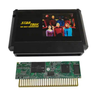 Star trek next generation Video Game For 60 Pins 8 Bit FC Game Cartridge