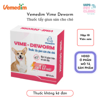 Vemedim Vime Deworm - Tẩy Giun Sán Cho Chó (Viên Nén)