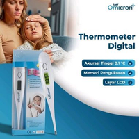 Taffomicron Termometer Digital Termometer Stick Termometer Oral Termometer Ketiak