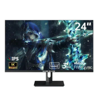 24 Inch Monitor 1K 144Hz PC Gamer IPS Gaming Screen Display HDMI Computer with Rotating Bracket