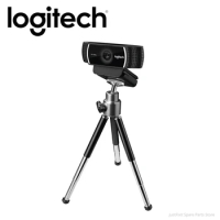Logitech C922 Pro Autofocus Webcam With Microphone Streaming Video Web Cam 1080P Full HD Camera With Tripod