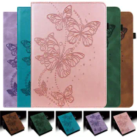 Case For Lenovo Tab M8 HD TB-8505F TB-8505X TB-8505I 8.0 inch Cover Funda Tablet 3D Embossed butterfly PU Leather Stand Coque