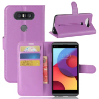 Brand gligle fashion leather wallet case cover for LG Q8 / V20 Mini case protective shell bags