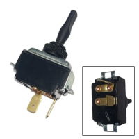 Suis Lampu Parkir Elektrik Pengganti untuk Lori Kenworth C500 T400 T450 β Suis Toggle Hitam ABS sera