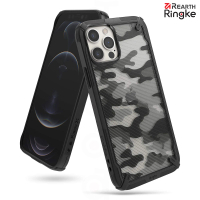 【Ringke】iPhone 12 mini／12 &amp; Pro／Pro Max Fusion-X Design 防撞手機殼(Rearth 軍規防摔迷彩保護殼)
