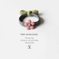 Ikatan Bunga Kecil, Ikatan Elastik, Keanjalan Tinggi, Cincin Popular, Untuk Wanita, Ikatan Kecil
