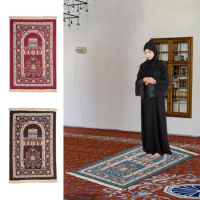 Prayer Mat For Muslim Prayer Mats 70x110cm Praying Rugs Carpet Pad For Muslims Washable Muslim Prayer Carpet For Ramadan mosque