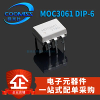 10piece Optical coupling photoelectric coupler MOC3061/3081 TIL113M bidirectional thyristor isolator DIP - 6