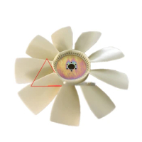 DX380 Fan Blade Engine Water Tank Cooling Fan Blade