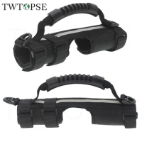 TWTOPSE Bike Frame Handle Carrier For Brompton Folding Bicycle Durable Shoulder Carry Strap Belt 3SIXTY Bike Electric Scooter