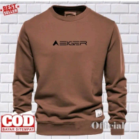 sweater crownek simple BM cotton place gramasi 280 sweater pria wanita bisa cod Fleece Nyaman