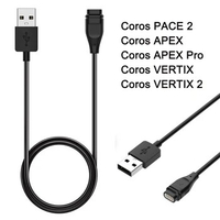 Charger for Coros PACE 2/ APEX/ APEX Pro/ VERTIX/ VERTIX 2 Replacement USB Charging Cable Cord for Coros Smart Watch